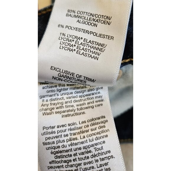 Silver Jeans Co blue Denim Women Avery Straight Regular High-Rise Measure 31x31 - Picture 9 of 13